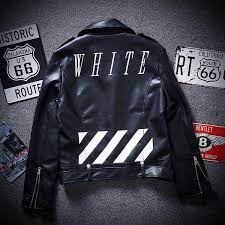 Pin By Moj Ryukzak Moyryukzak Ru On Off White Off White Jacket Leather Jacket Men Off White Clothing