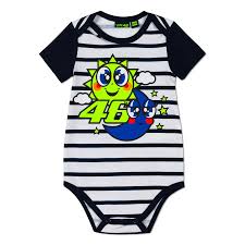 Maverick viñales ruiz is a spanish grand prix motorcycle racer and former moto3 world champion taking the title in 2013. Valentino Rossi Baby Body Vr46 Motogp Sun Moon Stripes Official 2021 All Stars Direct Allstarsdirect Co Uk