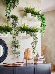Fejka planta artificial, de montaje en pared, int/ext verde. Decorar La Pared Con Plantas Y Flores Artificiales