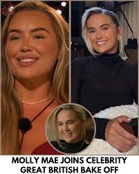Molly-Mae Hague has joined the cast of the upcoming celebrity edition of  The Great British Bake Off. The Love Island star and businesswoman is set  to take part in the special, which