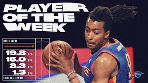 Последние твиты от moses brown v (@moses5brown). Player Of The Week Moses Brown Youtube