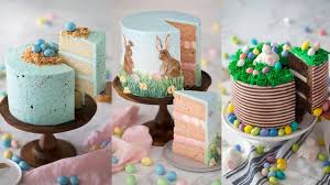 Decorating an easter cake with jelly beans, chocolate bunnies, candy eggs and shredded coconut is fun, and we'll show you three ways to decorate a simple white frosted cake. Amazing Easter Cake Decorating Compilation Youtube