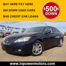 Well, the first thing you should know is buy here pay here dealerships may and may not come with a required down payment. Buy Here Pay Here Car Lot Phoenix Bad Credit In Power Motors Llc