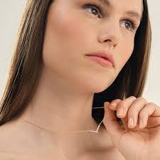 Chevron Necklace Diamond