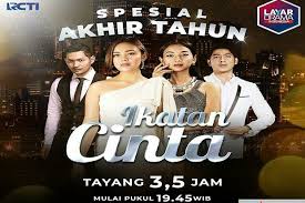 Ikatancintahariini #ikatancintahariinifull #ikatancintahariinifullepisode #ikatancintarcti ikatan cinta hari ini,ikatan cinta malam ini. Malam Tahun Baru Sinetron Ikatan Cinta Tayang 3 5 Jam