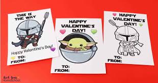 He may look like a baby yoda. Free Printable Mandalorian Valentine S Day Cards Rock Your Homeschool