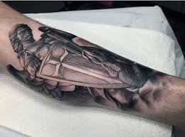 Se comienza la corona rezando la siguiente invocación: Top 73 St Michael Tattoo Ideas 2020 Inspiration Guide St Michael Tattoo Archangel Tattoo St Micheal Tattoo