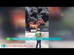 Anadolu Ulasim Yolcu Otobusu Alev Alev Yandi Usak Isparta Yaya