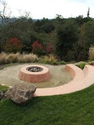 Circular Bench Design Ideas Pictures Remodel And Decor Backyard Seating Area Outdoor Fire Pit Backyard Seating