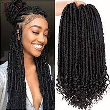Then the braiding hair is wrapped around every box braid to create the goddess locs. Lm Female Hair Afro Bohemian Synthetic Goddess Locs Crochet Hair Braid African Ombre Pre Stretched Braiding Hair Extensions Buy At The Price Of 4 14 In Aliexpress Com Imall Com