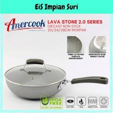 Shop wayfair for all the best ceramic kitchen sinks. Ready Stock K I Germany 30 32cm Die Cast Stone Granite Non Stick Induction Wok Pan Standable Lid Kuali Batu Shopee Malaysia