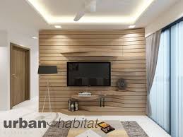 Tv feature wall design ideas singapore. Hdb 4 Room Bto Minimalist Charm Anchorvale False Ceiling Living Room False Ceiling Design False Ceiling