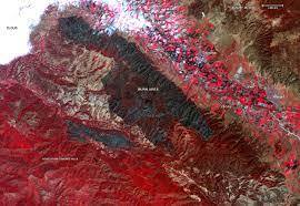 Video, 00:00:17smoke from california fire seen from space. Nasa Tracks California S Wildfires From Space And In The Air