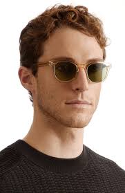 Oliver Sheldrake Sun Sunglasses in Washed Jade