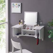 Collection by sharlee anderson • last updated 10 days ago. Teresa Wall Mount Vanity With Mirror Wall Mounted Vanity Small Bedroom Vanity Vanity Design