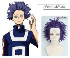 Boku No Hero Academia Hitoshi Shinsou Cosplay Wig Cosplay Wigs Wigs Cosplay