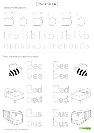 letter b worksheet 3