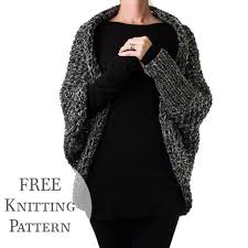 We're sure that you won't be able to whip it up! Free Cocoon Scoop Shrug Knitting Pattern Resolve Brome Fields