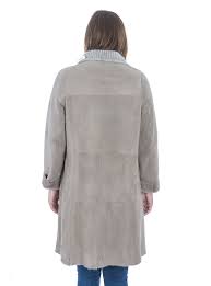 Find a great selection of coats, jackets and blazers for women at nordstrom.com. Lacon Lammfell Kurzmantel Mit Strickkragen Beige Von Pearls Ledermanufaktur 92838