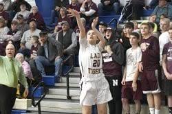Dupree Junior High girls basketball action