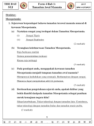 Tamadun akan berkembang berdasarkan garis masa dan pelbagai ciptaan sains dan teknologi bagi. F41