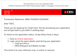 Uob credit card application status online. How To Find My Application Reference Number Singsaver