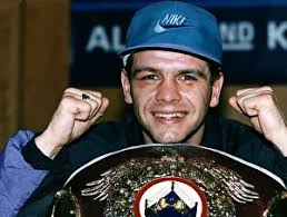 Pat Clinton Shows Off WBO Championship Belt Circa March 1992. Art Prints,  Posters & Puzzles from Memory Lane