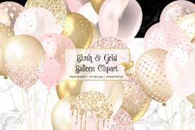 Pin By Yoppy On Design In 2020 Gold Balloons Glitter Balloons Blush Balloons