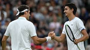 I'm sure this sub will be shocked to read that this fan is rooting for federer, but i'm not sure who i think would win. E Iogliltgxysm