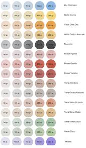 Terre Naturali E Pigmenti Per Pitture A Calce Banca Della Calce Nel 2020 Tavolozze Colori Pastello Colori Colori Esterni Casa