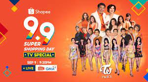 The show, which airs on september 9 at 9:30, can be watched via gma 7 and the shopee philippines app. Shopee Presents An Action Packed 9 9 Super Shopping Day Tv Special With K Pop Stars Twice And Prizes Worth Up To P11 Million Out Of Town Blog