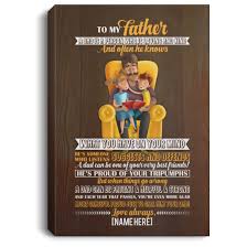 Let's take a look at what scripture says about god the father and then 10 ways we can experience god as our own. Personalized Father Gift To My Father A Dad Is A Person Who Is Loving And Kind Cubebik