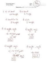 Answer key to any worksheet test. Section 9 3 Homework Answer Key Precalculus Honors 9 3 Law Of Sines Name Date Homework Pg 347 1 2 5 7 13 15 18 21 22 Precalculus Honors 9 3 Law Of Course Hero