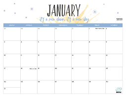 January 2021 january 2021 holidays. 2021 Printable Calendars For Moms Imom