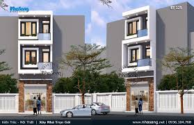 Mẫu thiết kế nhà ống 3 tầng đẹp mặt tiền 4m - Kết hợp kinh doanh