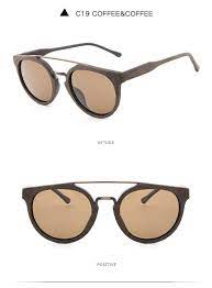 Acetate Vintage Wood Sunglasses For Women Cat Eye Sunglasses Women Sunglasses Wood Sunglasses