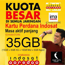 Semua operator seluler kini justru bersaing untuk memberikan pelayan yang terbaik dengan harga paket internet termurah. Terlaris Kartu Perdana Indosat 35gb Internet Data Kuota 35gb Termurah Shopee Indonesia