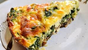 Crustless Spinach Onion And Feta Quiche Weight Recipes Mushroom Tart Quiche Recipes Recipes