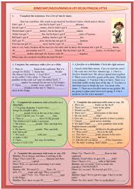 Some Any Much Many A Lot Of A Few A Little English Esl Worksheets English Teaching Materials English Grammar Worksheets Teaching English Grammar