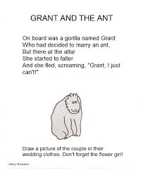 Limericks Noah Had A Boa Limericks From Noah S Ark Gorilla Names Pictures To Draw Limerick Poetry