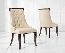Angelica Cream Faux Leather Dining Chairs Faux Leather Dining Chairs Leather Dining Chairs Dining Chairs