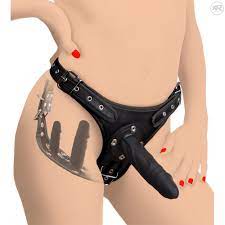 Double Penetration Strap On Harness - eXtremeRestraints