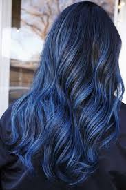 55 Tasteful Blue Black Hair Color Ideas To Try In Any Season Hair Color For Black Hair Blue Black Hair Dark Blue Hair