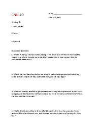 Critical Thinking Centered Around Cnn 10 Student News Video Worksheet Template Prepositional Phrases Equivalent Expressions