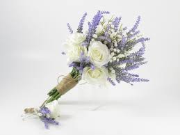 Lavender Baby S Breath White Rose Bridal Bouquet Etsy Bridal Bouquet Fall Small Bridal Bouquets Simple Bridal Bouquets