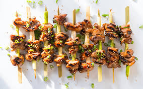 The soup could be miso soup or a clear broth soup. Welcome To Tokyo Serve This Japanese Chicken On A Stick At Your Olympics Watch Party