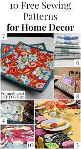 Looking For A Low Cost Diy Upgrade To Your Home Decor Check Out These 10 Fre Beginner Sewing Projects Easy Sewing Projects For Beginners Sewing Patterns Free