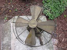 Vintage Diehl Electric Fan Pullman Car Railroad Train Swivel Mount Pullman Car Electric Fan Fan