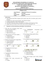 Check spelling or type a new query. Soal Tik Semester Genap Kelas 9 Bab 3 Beserta Jawabannya Jawabanku Id