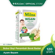 Bubur ayam bejo kosambi bubur yang terletak di jalan baranang siang, depan pasar kosambi, kota bandung tersebut sudah berdiri sejak 1978. Jual Milna Bubur Bayi Wgain 6 Bln Ayam Bayam 120gr Di Lapak Kalcare Official Store Bukalapak